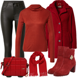 Rote Hoodies & Sweatshirts kombinieren image