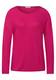 Street One Damen Basic Langarmshirt in Pink