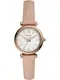 FOSSIL Uhr 'Carlie' rosegold / altrosa / perlwei