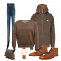 Rote Strickjacken und Cardigans kombinieren image
