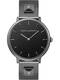Rebecca Minkoff Uhr Major dunkelgrau / graumeliert / schwarz