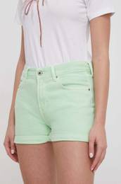 Jeans kratke hlae enski, zelena barva