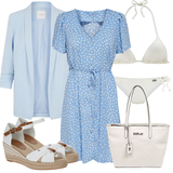 Gartenparty Outfits Hochzeitsgast für Damen image