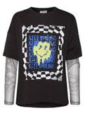 Kariert Mesh Shirt für Damen image