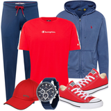 Kleidung Blau Polo Ralph Lauren kombinieren image