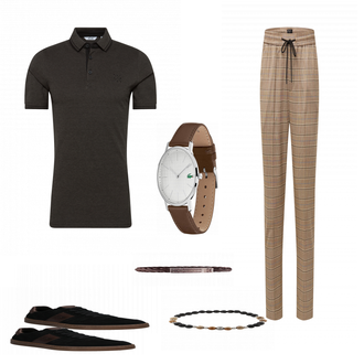 Outfit mit Schwarz Sneaker/Leder Sneaker Camel Active "New Look"