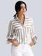 Bluse Alba Moda wei/taupe