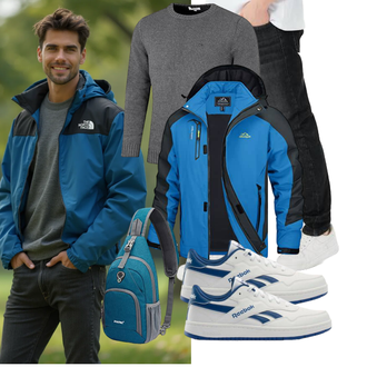 mit Klettverschluss Outfit mit TACVASEN "Freizeit Outfit"