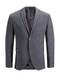 JACK & JONES Herren JPRSOLARIS NOOS Blazer, Dark Grey, (Herstellergröße: 50)