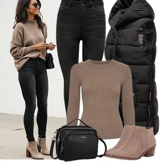 Mit Absatz Outfit mit Braun/Beige/Grau/Lila CowboyStiefel/Gefütterte Stiefelette/Chelsea Boot/Leder Stiefelette/Western Stiefelette/Flache Stiefelette/SommerStiefelette Amazon Essentials "Perfekt für die Freizeit"