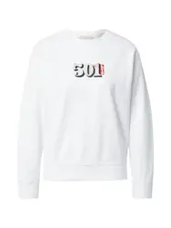 LEVI''''S Sweatshirt ''''GRAPHIC STANDARD CREW NEUTRALS'''' pastellorange / rosa / rot / weiß