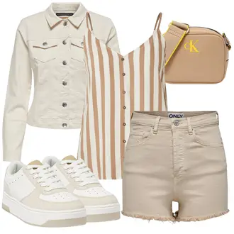 Outfit mit Sneaker Low Pull&Bear "Toller Look für die Freizeit"