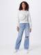 BILLABONG Sweatshirt ''''SUN SHRUNK'''' azur / weiß / gold