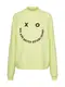 Review Sweatshirt pastellgelb