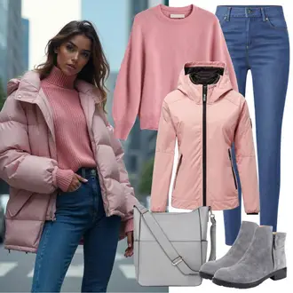 Zimske Outfiti Poletje mit Roza Jakna s Kapuco/Vetrovka/Odsevna Jakna mr. gugu & miss go, Črna/Siva Touring backpack/Men's Bags/Vodoodporna torba/Športni nahrbtnik thisisneverthat "Popolno za jesen"