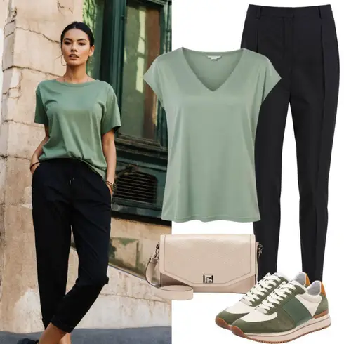 Grün/Neonfarben/Dunkelgrün Schuh Canvas-Sneaker/Sneaker Low/Sommer Sneaker/SkateSchuh/Vintage Sneaker/Schmaler Sneaker/Sneaker Mit Lochmuster Mustang Shoes kombinieren