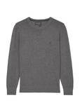 Rundhals Pullover aus Schurwolle image
