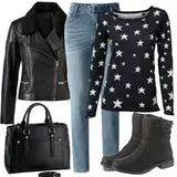 Rockige Outfits mit Stiefeletten image