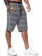 OneRedox Herren Jogging Hose Jogger Streetwear Sporthose Fitness Clubwear Modell 1469 Grau Weiss M