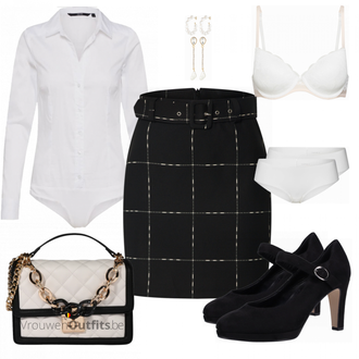 Outfit met zwart Pump Gabor "Gabor"