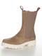 Stiefelette mit großzügigem Elasteinsatz Studio W Sand