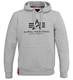 Alpha Ind. Basic Hoody Pullover grey heather - M