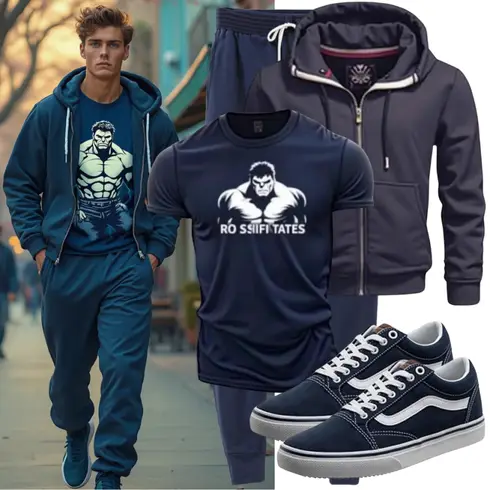 Dunkelblau/Blau/Hellblau Schneejacke/Kunstfaserjacke/Daunenjacke/Winterjacke/Skijacke/Puffer Jacke/Hybridjacke/Thermojacke/Isolationsjacke The North Face kombinieren