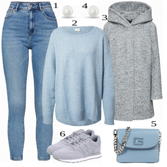 Outfit s Sin Women's Handbags and Shoulderbags Guess "Есенно облекло в топли цветове"