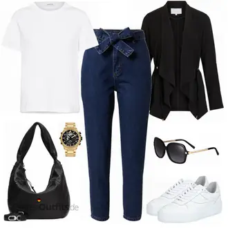 Sommer Outfit mit Weiß/Schwarz/Rosa/Braun/Lila College Rock/Schuluniform Rock/Moderne Rock/Minirock/Unisex Rock/90er Rock/A-Linien-Rock/Shirt/Cropped Shirt/Funktions T-Shirt/Strickshirt/Longshirt/Kurzarm T-Shirt/Kurzes Oberteil/Rollkragenshirt/Wickelshirt Edited "Sportlicher Alltagslook"