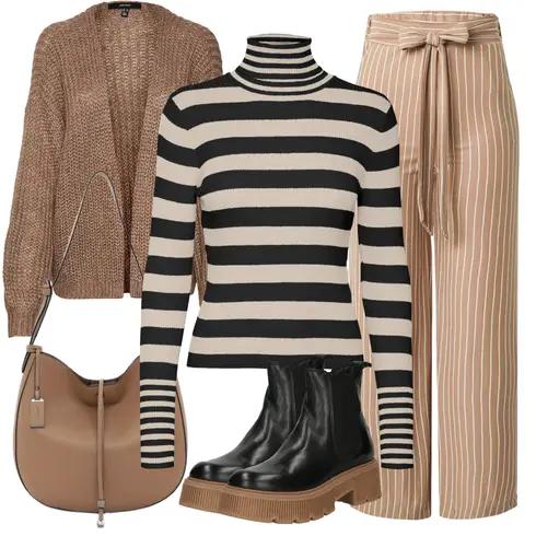 Schwarz/Braun/Rot Chelsea Boot/Lederjacke/Plateau Stiefel/Plateaustiefelette/Leder Stiefelette MJUS kombinieren
