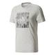 adidas Herren ID Flash T-Shirt, Medium Grey Heather/Black, M