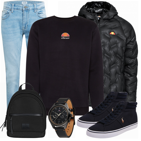 Blau Schuh Sneaker Polo Ralph Lauren kombinieren