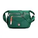 FANDARE Ultraleicht Damen Umhängetasche Nylon Schultertasche Handtaschen Elegant Umhängetasche mit verstellbarem breitem Riemen Frauen zum Umhängen Damentasche Multi-Tasche Messenger Bag Grün