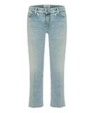 Low Waist Cropped Jeans image