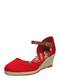 Dockers by Gerli Sandale beige / rot