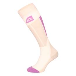RODE cream merino wool socks
