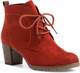 Marco Tozzi Dames Half laarsje 2-2-25107-27 518 oranje F-breedte Maat: 40 EU