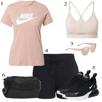 Air Max 270 Outfit sa Siva/Plava/Tamnoplava/Tamnosiva Fivefingers tenisica/Tenisica za golf/cipela za vodu/Tenisica za fitness/cam cipela/biciklistička cipela/pristup cipela Nike Sportswear "Sport Outfits"