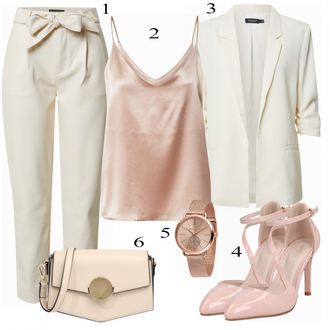 Outfit s Zlatý Řetízkové hodinky/Dámské chytré hodinky/Nástroj pro hodinky/Baterie hodinek/Řemínek pro hodinky MICHAEL Michael Kors "Super hezký Outfit pro kancelář"