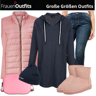 Outfit mit Stiefel ESPRIT "Perfekt Für Mollige"