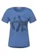 CECIL Damen T-Shirt mit Fotoprint in Blau