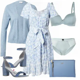Sommer Outfits für mollige Frauen "Schöner Sommer Look"
