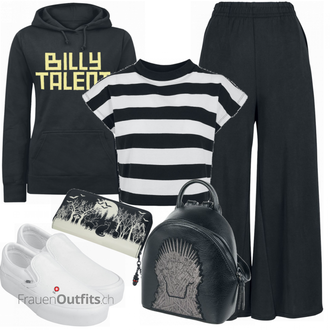 Outfit mit Blau Rucksack Game of Thrones "Exklusiver Look"