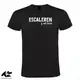 Escaleren Is Ook Leren - Unisex T-Shirt - L - Zwart