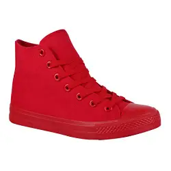 Elara Unisex Sneaker High Top Sportschuhe Chunkyrayan ZY9031-12-Allred-39