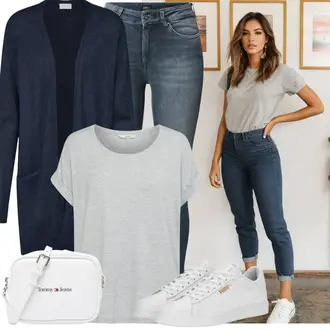 Outfit mit Weiß/Beige Sneaker Low/Sommer Sneaker/Sneaker Mit Seitlichem Reißverschluss/Leder Sneaker/Vintage Sneaker/Schmaler Sneaker/Skateschuh Puma "Sommer Look für den Alltag"