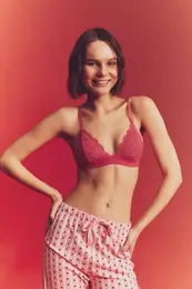 Fall In Love Lace Detail Bra