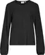 Vila Blouse Vialita O-neck L/s Top 14102292 Black Beauty Dames Maat - XS