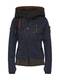 Naketano Outdoorjacke Walk the Line navy / dunkelgrau / graumeliert