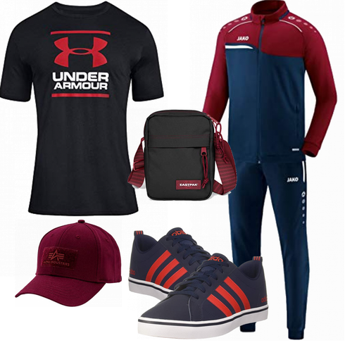 Blau Tasche/Hose/Bademode/Hut Under Armour kombinieren